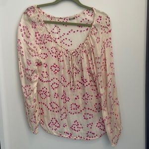MATTA silk pint blouse